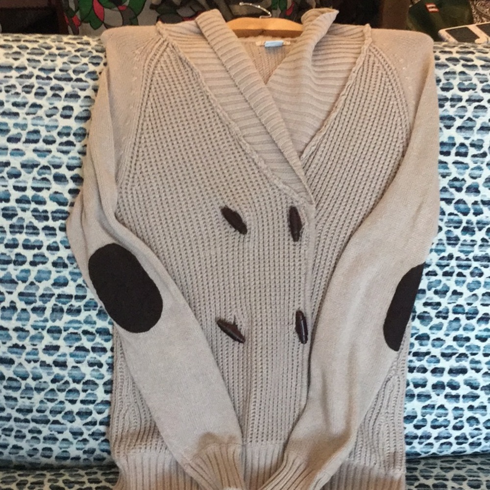 Jamison size small beige knit sweater